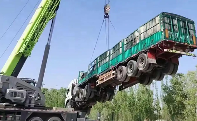 江永道路脱困救援案例